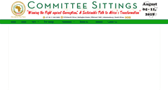 Desktop Screenshot of panafricanparliament.org